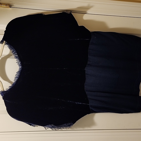 NWT Anthropologie Tina Jo Silk Bend Velvet Blouse - Picture 11 of 11